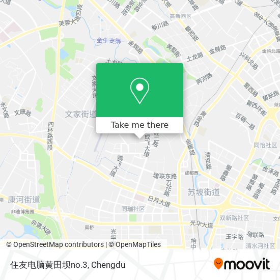 住友电脑黄田坝no.3 map