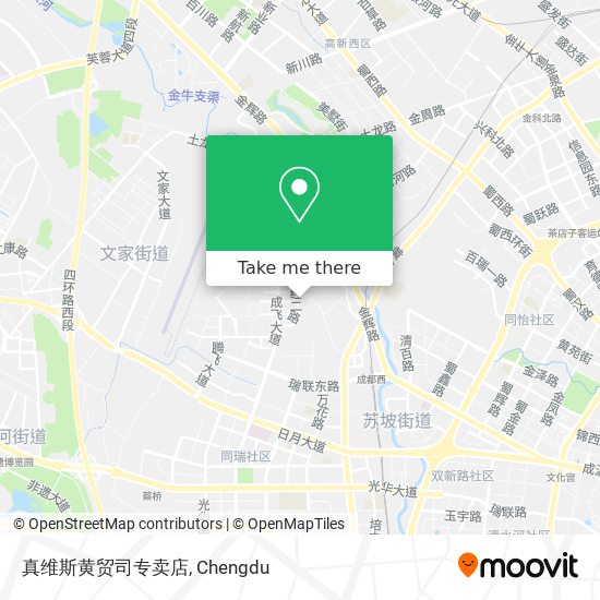 真维斯黄贸司专卖店 map