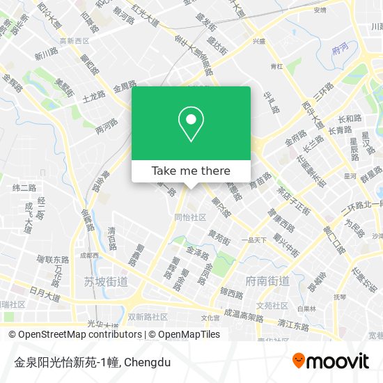 金泉阳光怡新苑-1幢 map