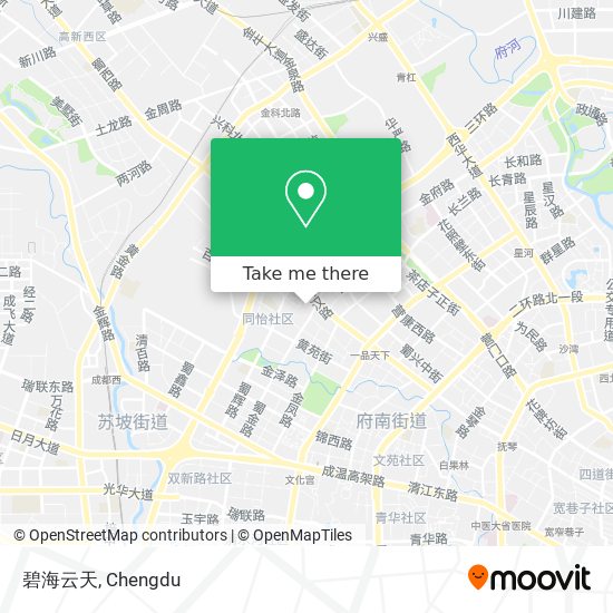 碧海云天 map