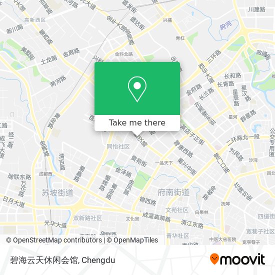 碧海云天休闲会馆 map