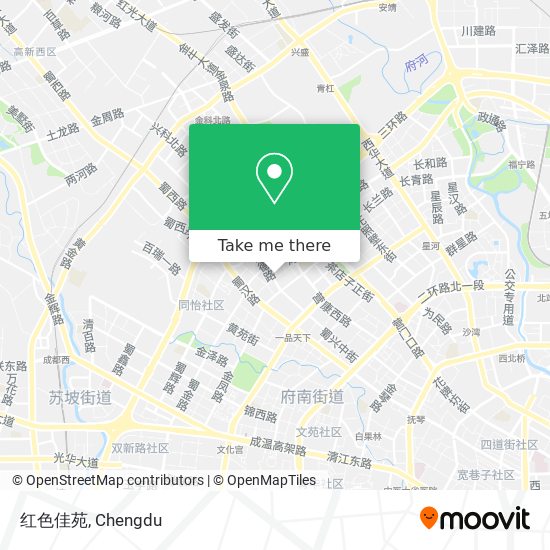红色佳苑 map