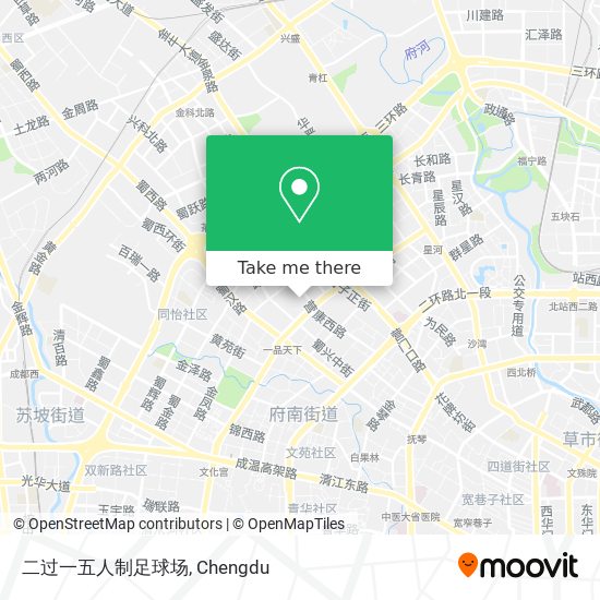 二过一五人制足球场 map