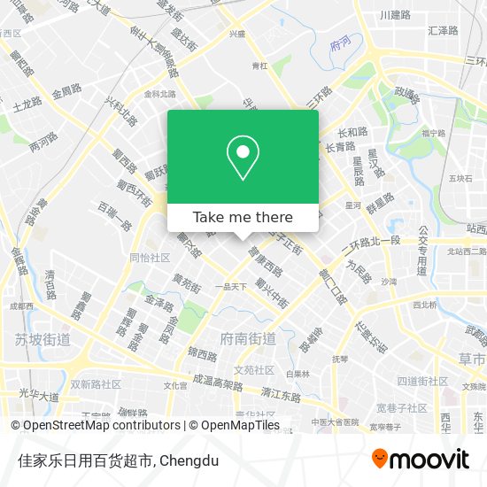佳家乐日用百货超市 map