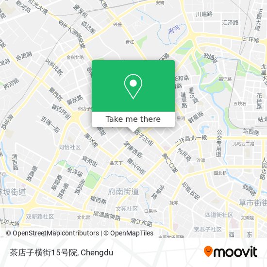 茶店子横街15号院 map
