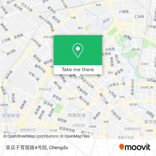 茶店子育苗路4号院 map