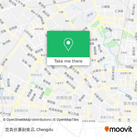 货真价廉副食店 map