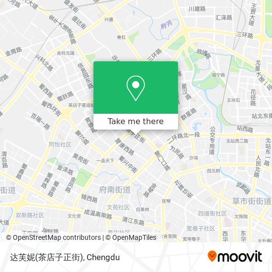 达芙妮(茶店子正街) map