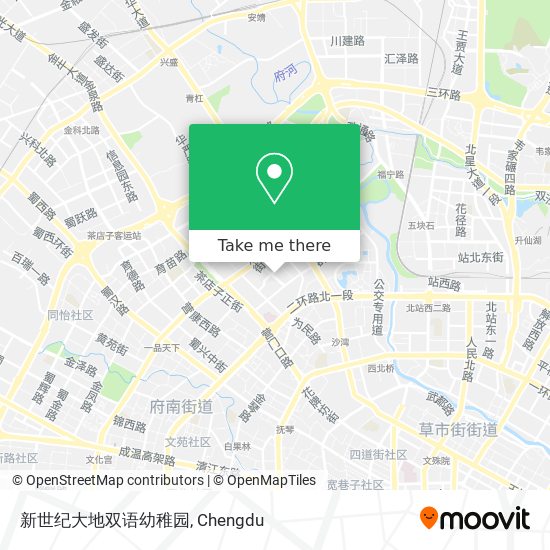 新世纪大地双语幼稚园 map