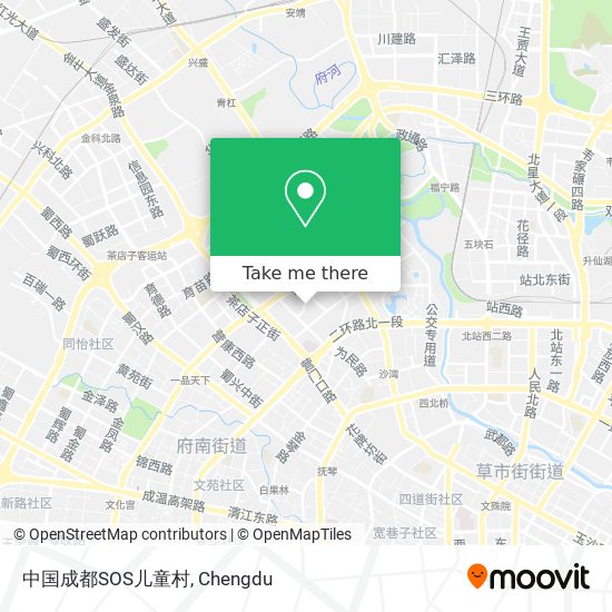 中国成都SOS儿童村 map