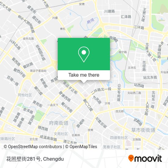 花照壁街281号 map