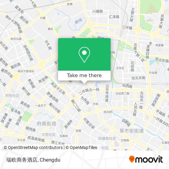 瑞欧商务酒店 map