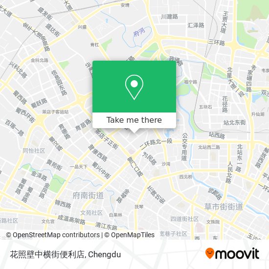花照壁中横街便利店 map