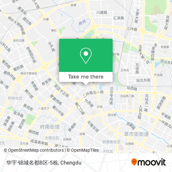 华宇·锦城名都B区-5栋 map