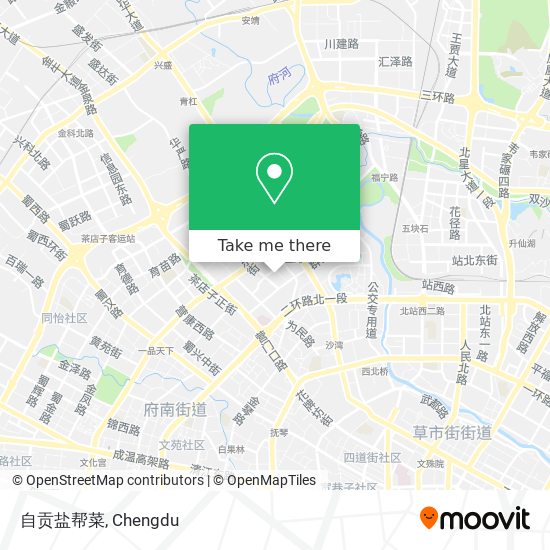 自贡盐帮菜 map