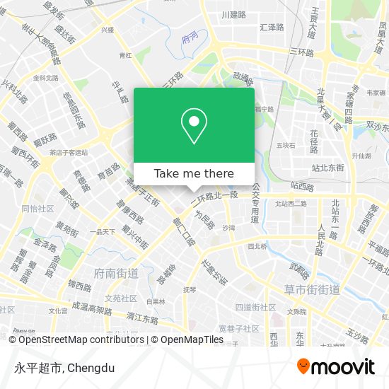 永平超市 map