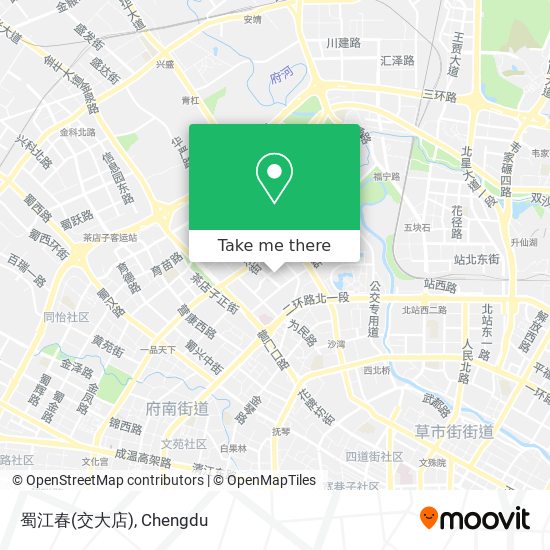 蜀江春(交大店) map