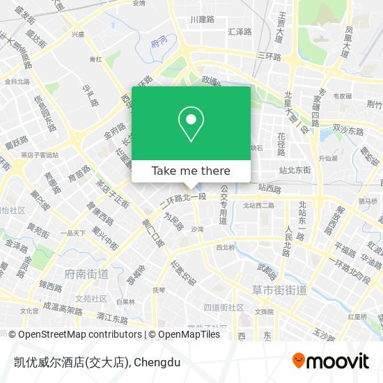凯优威尔酒店(交大店) map