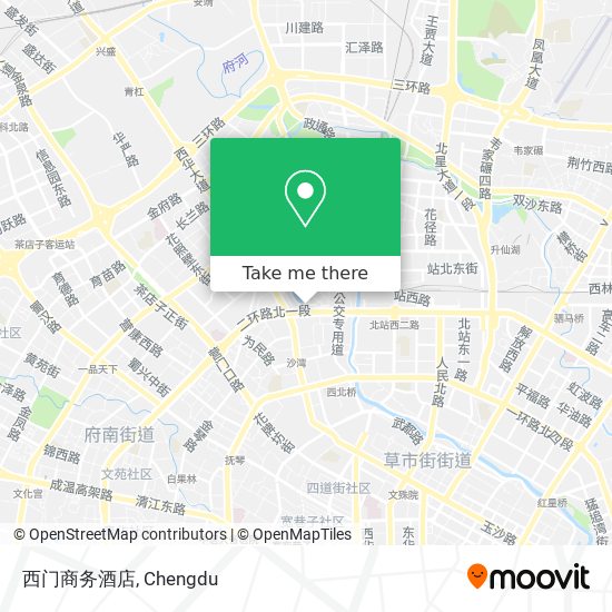 西门商务酒店 map