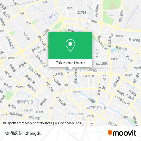 镜湖茗苑 map