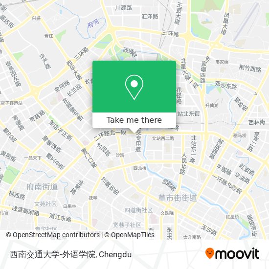 西南交通大学-外语学院 map