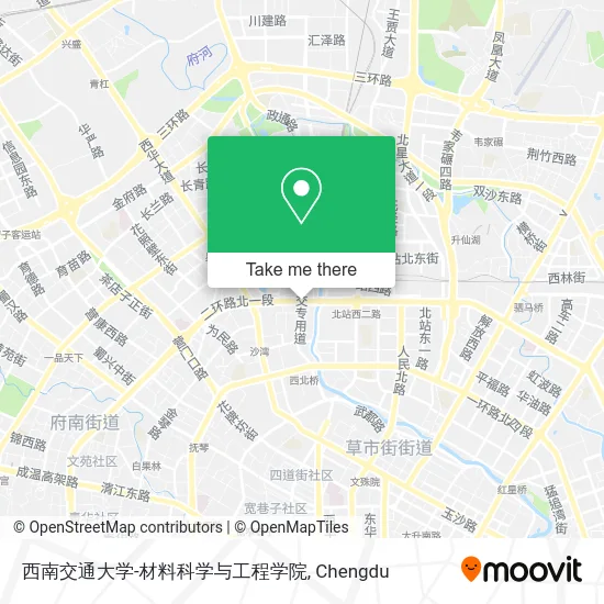 西南交通大学-材料科学与工程学院 map