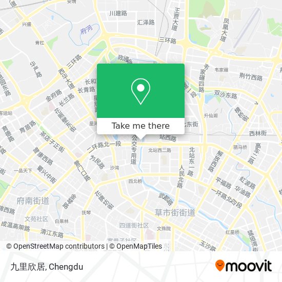 九里欣居 map