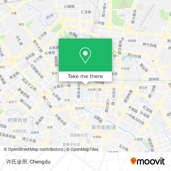 许氏诊所 map