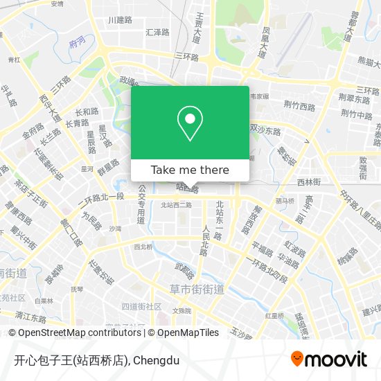 开心包子王(站西桥店) map