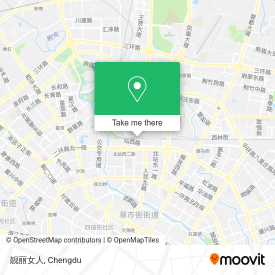靓丽女人 map