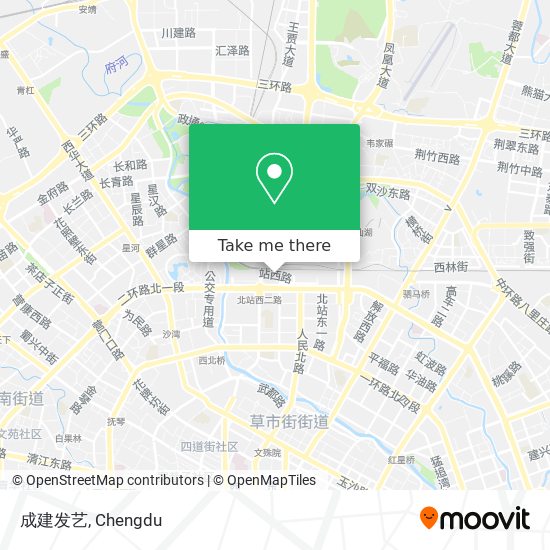 成建发艺 map