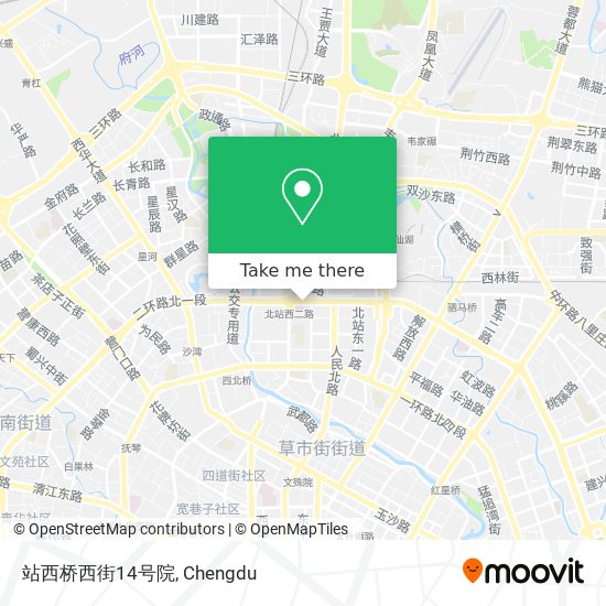 站西桥西街14号院 map