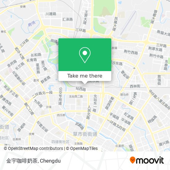 金宇咖啡奶茶 map