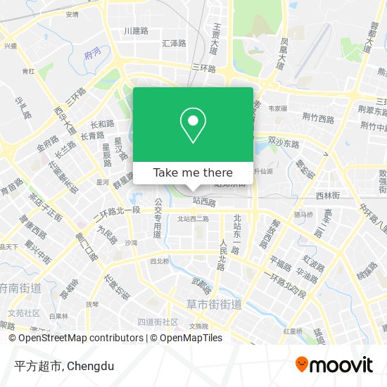 平方超市 map