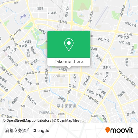 渝都商务酒店 map