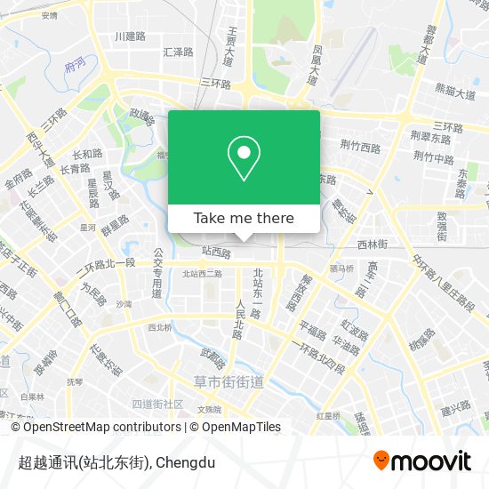 超越通讯(站北东街) map
