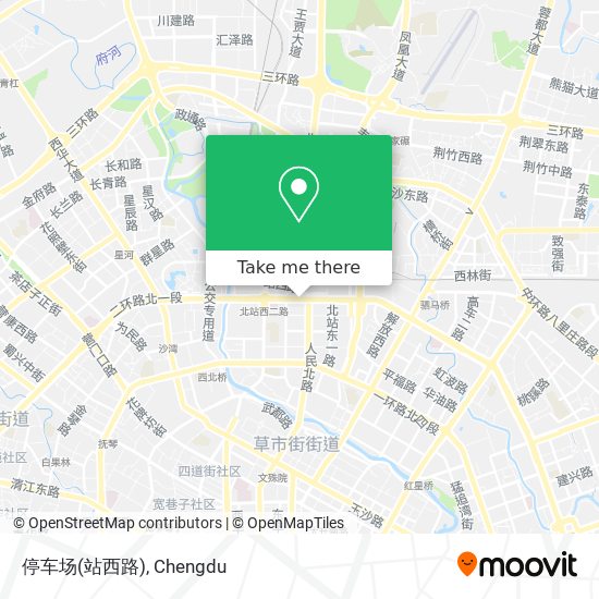 停车场(站西路) map