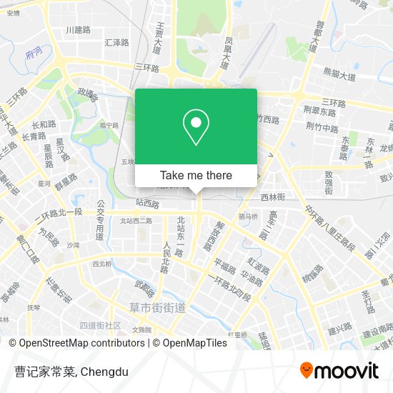 曹记家常菜 map
