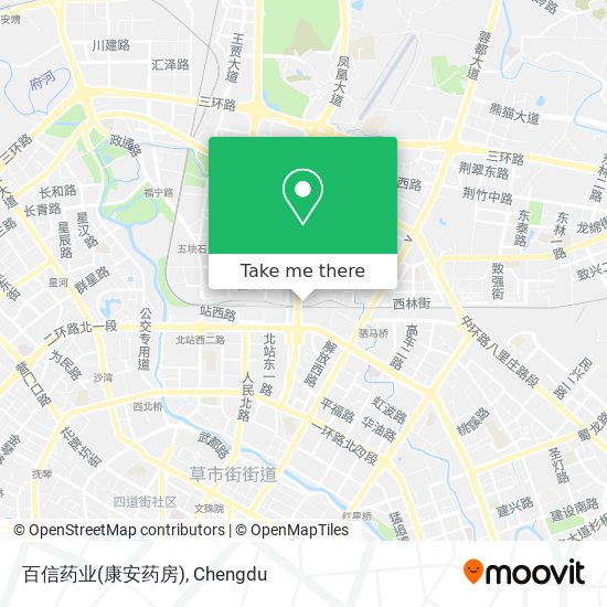 百信药业(康安药房) map