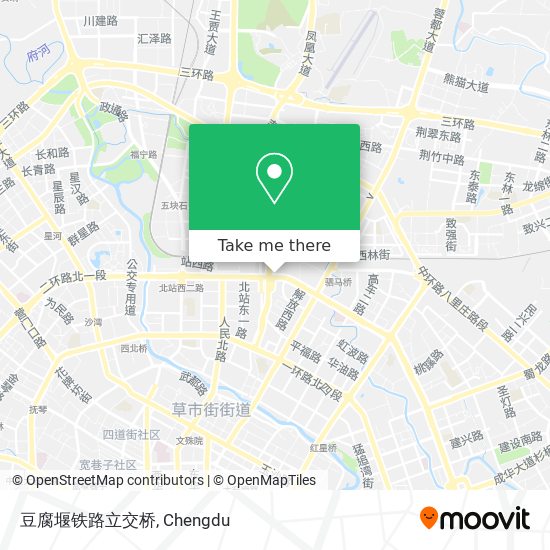 豆腐堰铁路立交桥 map