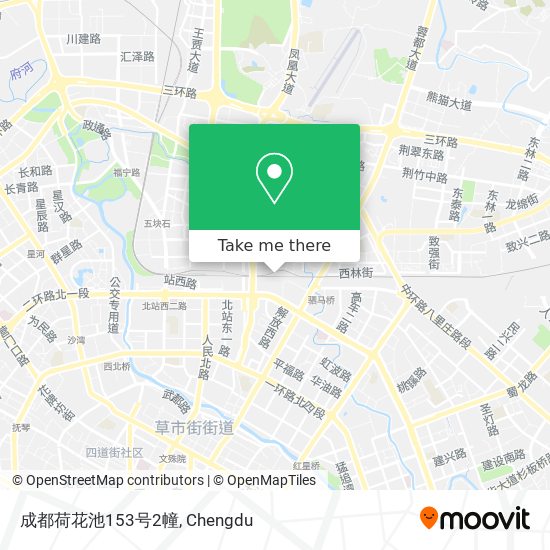 成都荷花池153号2幢 map