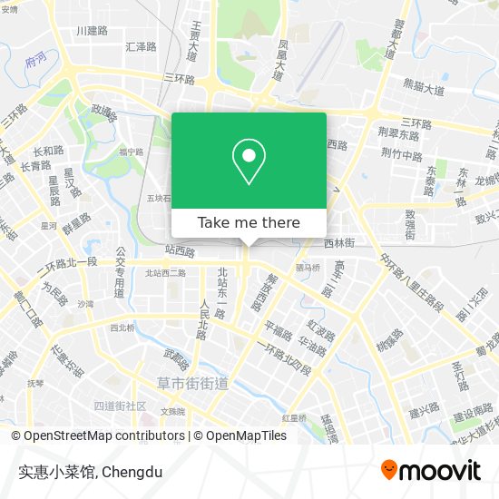 实惠小菜馆 map