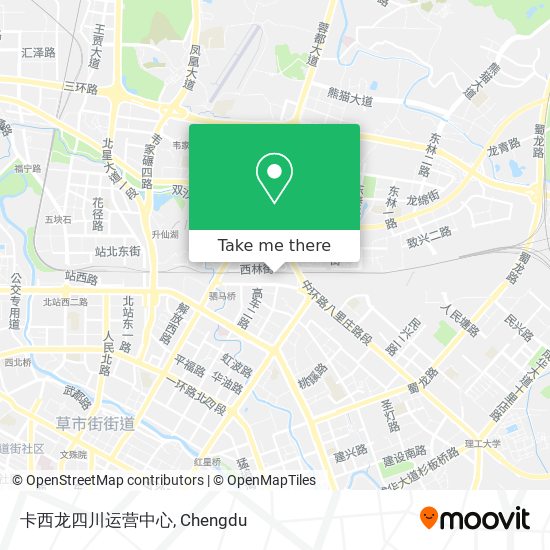 卡西龙四川运营中心 map