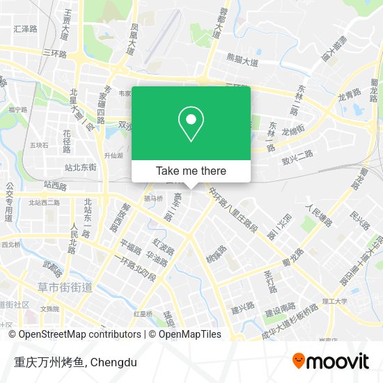 重庆万州烤鱼 map