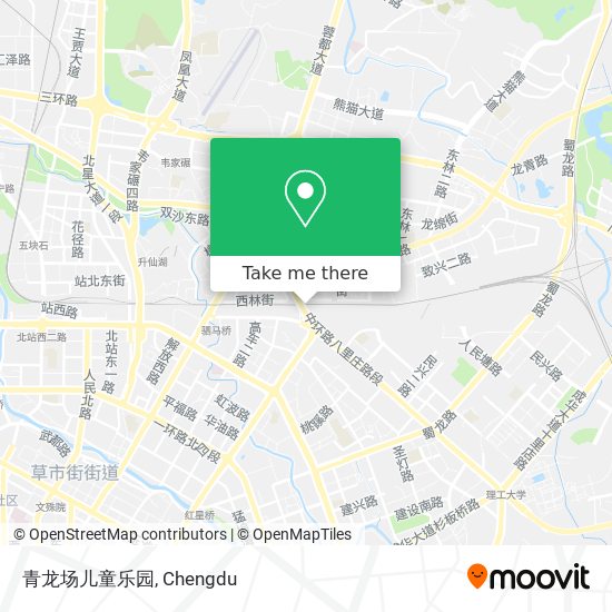 青龙场儿童乐园 map