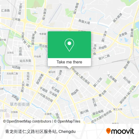 青龙街道仁义路社区服务站 map