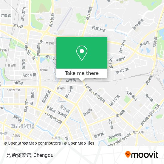 兄弟烧菜馆 map