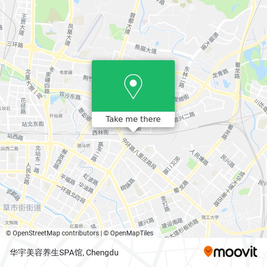 华宇美容养生SPA馆 map