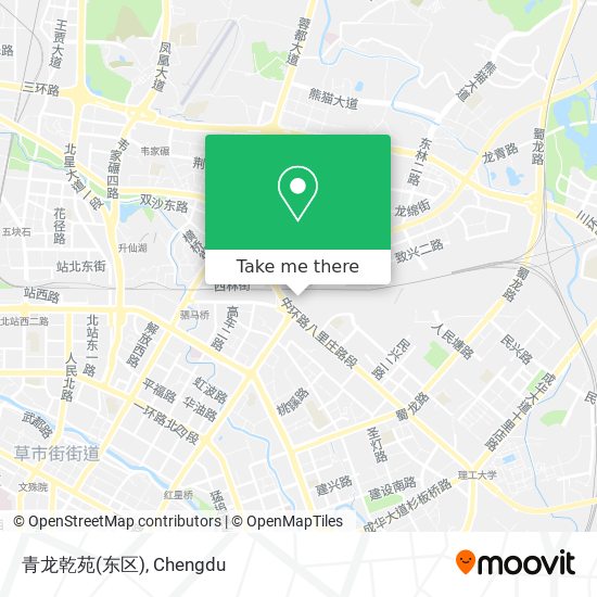 青龙乾苑(东区) map
