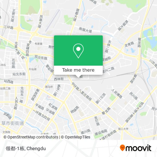 领都-1栋 map
